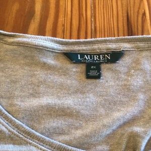 Ralph Lauren Heather great 2x soft sweater